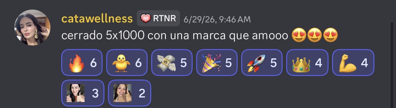 Cierra con una marca que ya le encantaba.